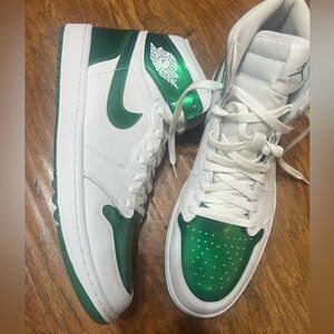 BNW Nike Men’s Air Jordan 1 High G Golf Sneakers, Shoes, Metallic Green, size 13
